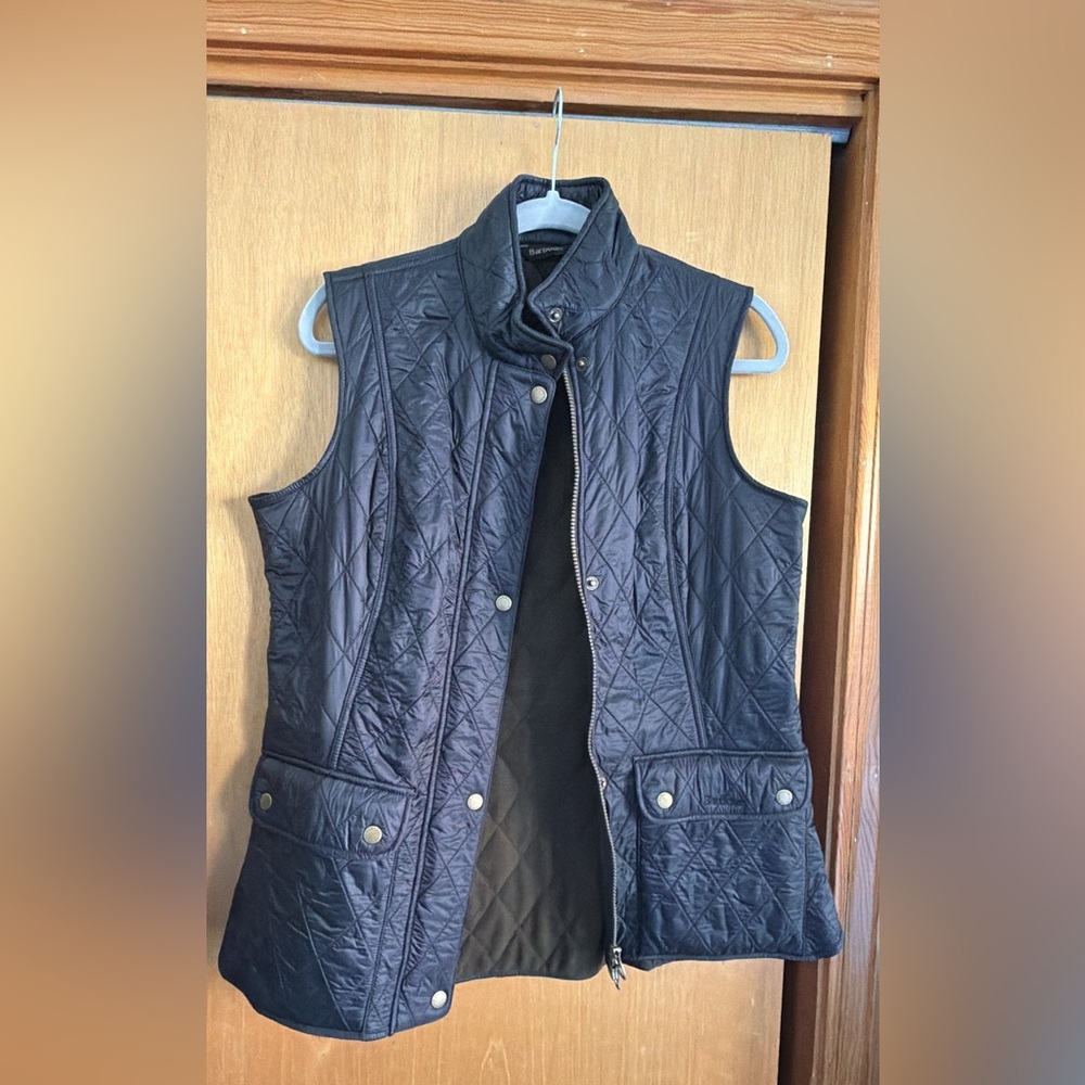 Barbour Quilted Dark Blue Vest